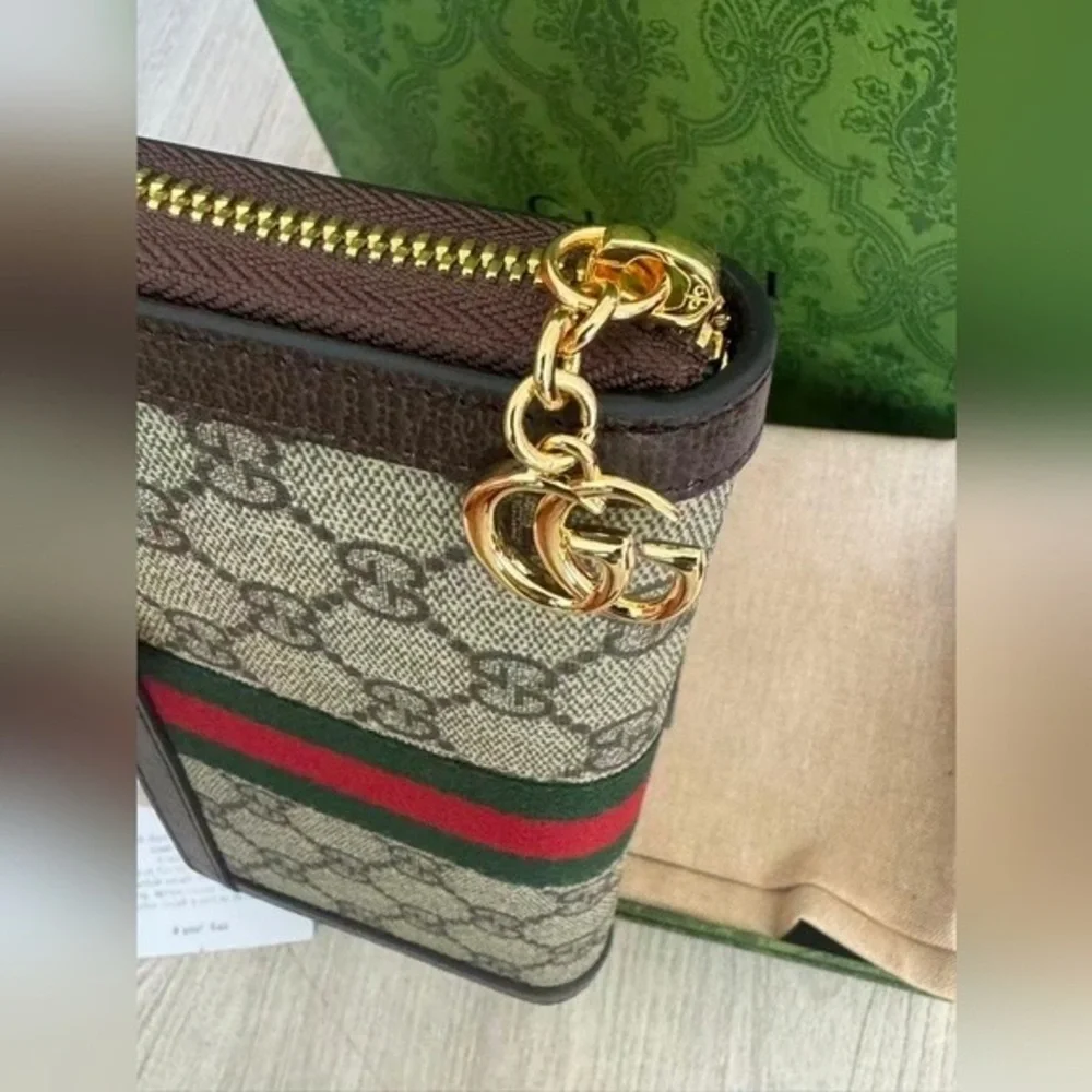 Gucci Ophidia Zip Around Wallet - Picture 7 of 8